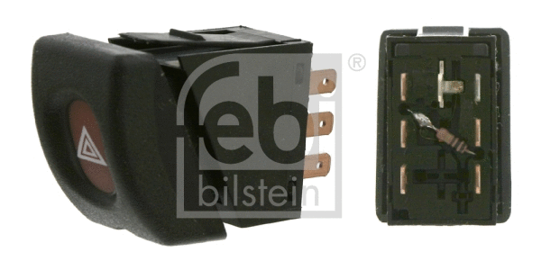 Pavojaus žibinto jungiklis FEBI BILSTEIN 01566