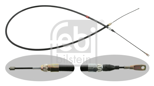 Stovėjimo stabdžio trosas FEBI BILSTEIN 01667
