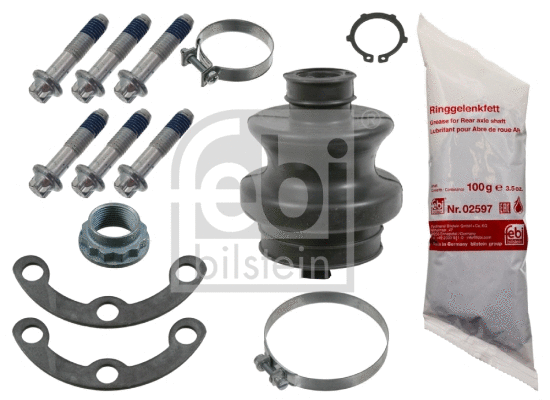Kardaninio veleno gofruotoji membrana FEBI BILSTEIN 02590