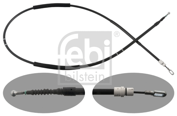 Stovėjimo stabdžio trosas FEBI BILSTEIN 100563