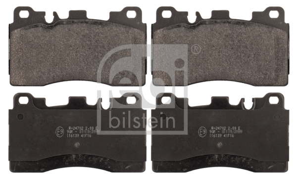 Diskinių stabdžių trinkelių rinkinys FEBI BILSTEIN 116139