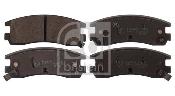 Diskinių stabdžių trinkelių rinkinys FEBI BILSTEIN 116154