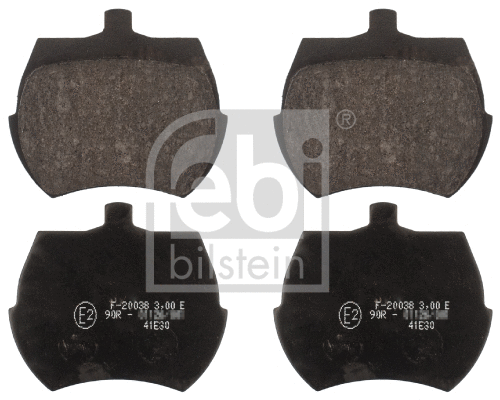 Diskinių stabdžių trinkelių rinkinys FEBI BILSTEIN 116201