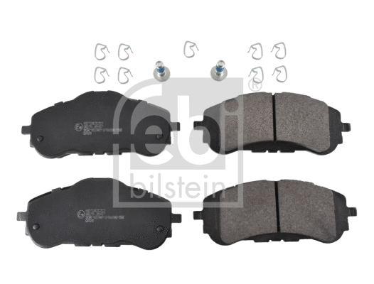 Diskinių stabdžių trinkelių rinkinys FEBI BILSTEIN 116241
