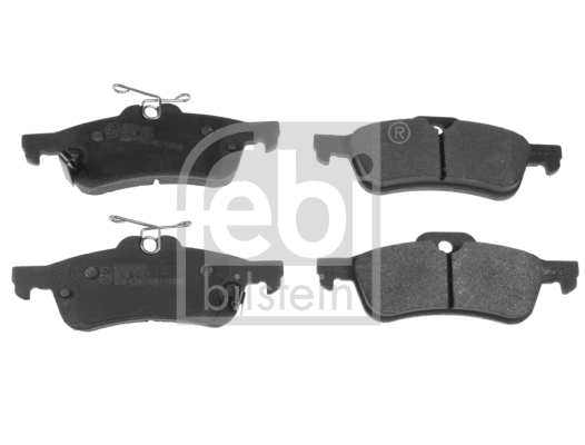Diskinių stabdžių trinkelių rinkinys FEBI BILSTEIN 116283