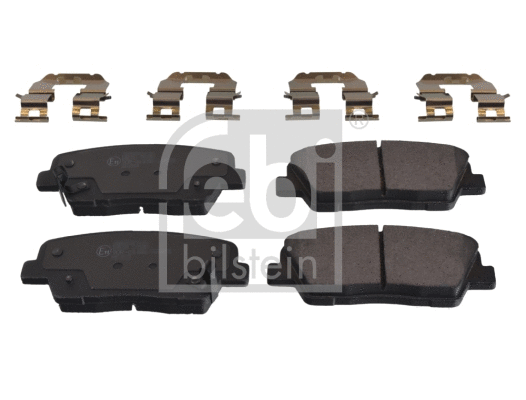 Diskinių stabdžių trinkelių rinkinys FEBI BILSTEIN 116284
