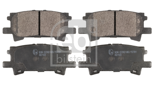 Diskinių stabdžių trinkelių rinkinys FEBI BILSTEIN 116334