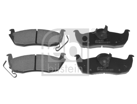 Diskinių stabdžių trinkelių rinkinys FEBI BILSTEIN 116339