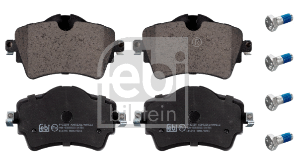 Diskinių stabdžių trinkelių rinkinys FEBI BILSTEIN 116345