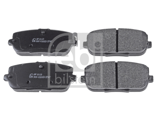 Diskinių stabdžių trinkelių rinkinys FEBI BILSTEIN 116386