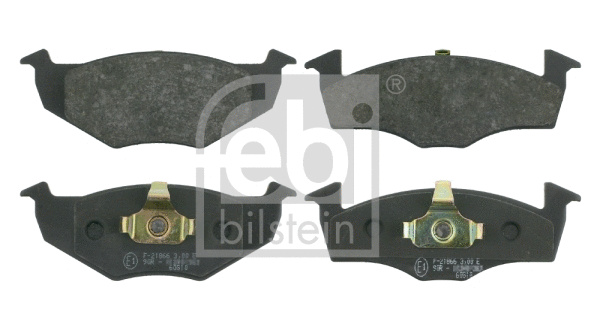 Diskinių stabdžių trinkelių rinkinys FEBI BILSTEIN 16006