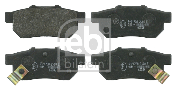 Diskinių stabdžių trinkelių rinkinys FEBI BILSTEIN 16301