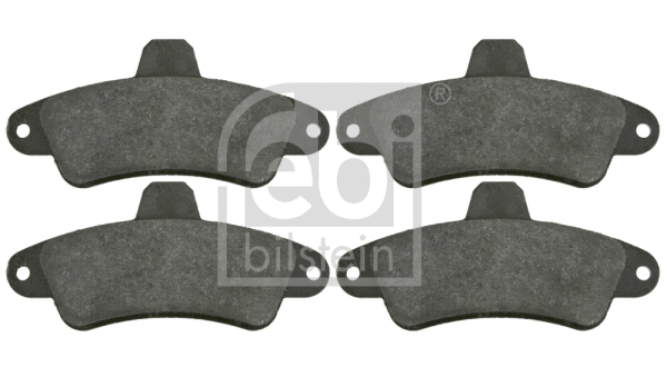 Diskinių stabdžių trinkelių rinkinys FEBI BILSTEIN 16393