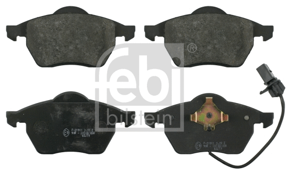 Diskinių stabdžių trinkelių rinkinys FEBI BILSTEIN 16398