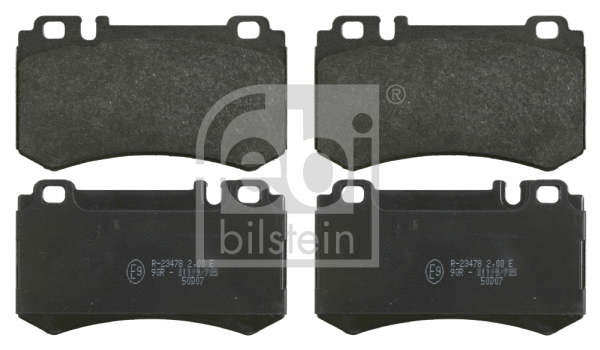 Diskinių stabdžių trinkelių rinkinys FEBI BILSTEIN 16475