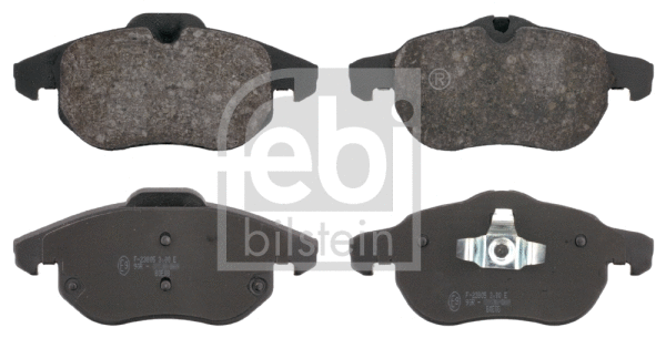 Diskinių stabdžių trinkelių rinkinys FEBI BILSTEIN 16492