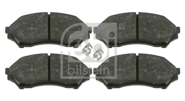 Diskinių stabdžių trinkelių rinkinys FEBI BILSTEIN 16498