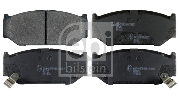 Diskinių stabdžių trinkelių rinkinys FEBI BILSTEIN 170657