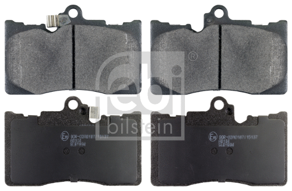 Diskinių stabdžių trinkelių rinkinys FEBI BILSTEIN 170668