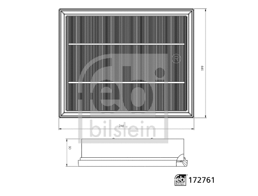Oro filtras FEBI BILSTEIN 172761