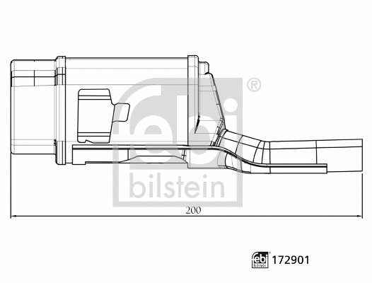 Automatinės transmisijos hidraulinis filtras FEBI BILSTEIN 172901