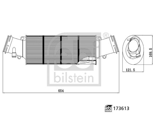 Oro filtras FEBI BILSTEIN 173613