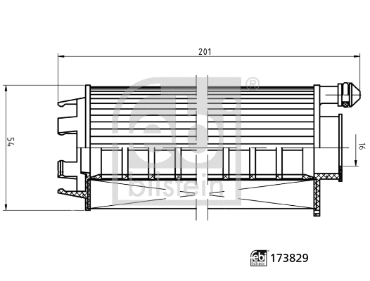 Alyvos filtras FEBI BILSTEIN 173829