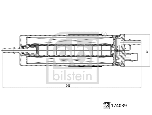 Kuro filtras FEBI BILSTEIN 174039
