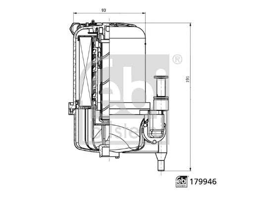 Kuro filtras FEBI BILSTEIN 179946