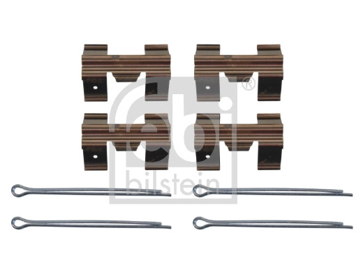 Diskinių stabdžių trinkelių priedų komplektas FEBI BILSTEIN 181474