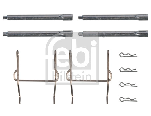 Diskinių stabdžių trinkelių priedų komplektas FEBI BILSTEIN 181999