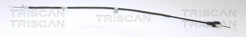 Stovėjimo stabdžio trosas TRISCAN 8140 141169