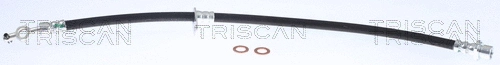 Stabdžių žarnelė TRISCAN 8150 13209