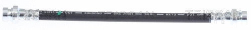 Stabdžių žarnelė TRISCAN 8150 43201
