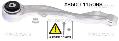 Vikšro valdymo svirtis TRISCAN 8500 115069