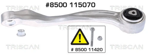 Vikšro valdymo svirtis TRISCAN 8500 115070