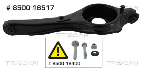 Vikšro valdymo svirtis TRISCAN 8500 16517