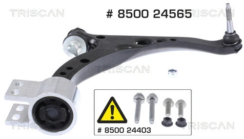 Vikšro valdymo svirtis TRISCAN 8500 24565