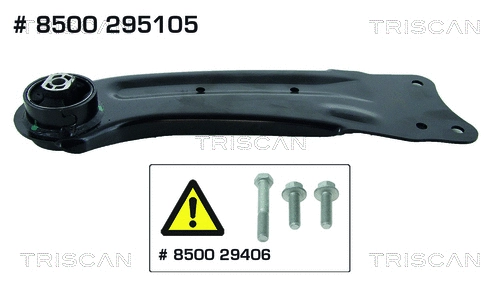 Vikšro valdymo svirtis TRISCAN 8500 295105