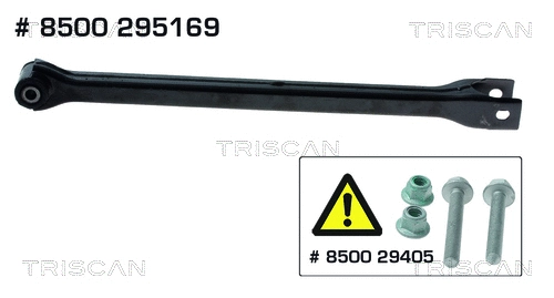 Vikšro valdymo svirtis TRISCAN 8500 295169