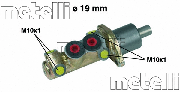 Stabdžių pagrindinis cilindras METELLI 05-0061