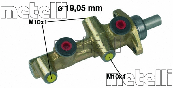 Stabdžių pagrindinis cilindras METELLI 05-0138