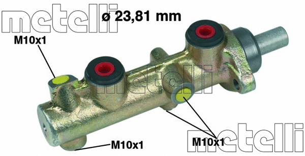 Stabdžių pagrindinis cilindras METELLI 05-0203