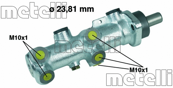 Stabdžių pagrindinis cilindras METELLI 05-0240