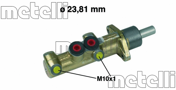 Stabdžių pagrindinis cilindras METELLI 05-0298