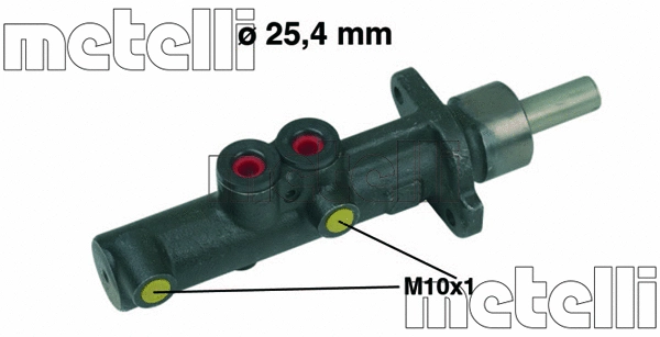 Stabdžių pagrindinis cilindras METELLI 05-0473