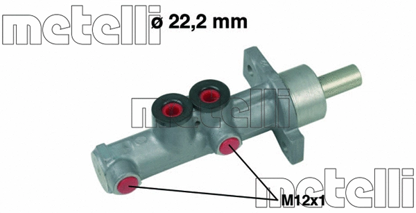 Stabdžių pagrindinis cilindras METELLI 05-0597
