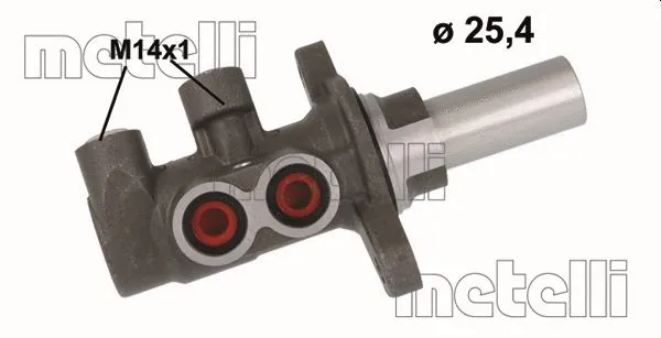 Stabdžių pagrindinis cilindras METELLI 05-1174