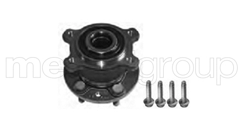 Rato guolio komplektas METELLI 19-2859