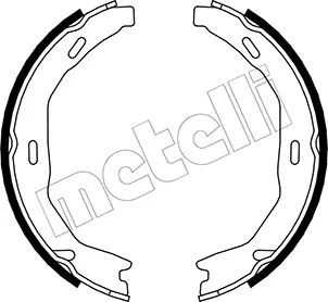 Rankinio stabdžio trinkelių komplektas METELLI 53-0245